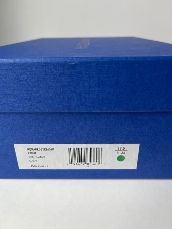 Stuart Weitzman NuNakedStraight Pyrite Metallic Sandal Stiletto Heel - Picture 2 of 8